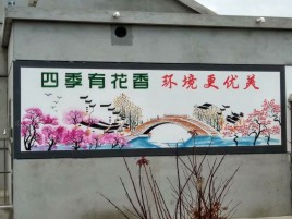 田东墙绘的特点和形势