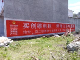 田东墙体广告公司全面解决农村墙体广告痛点
