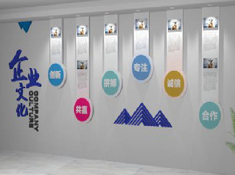 田东企业文化墙需要传递什么办公文化？